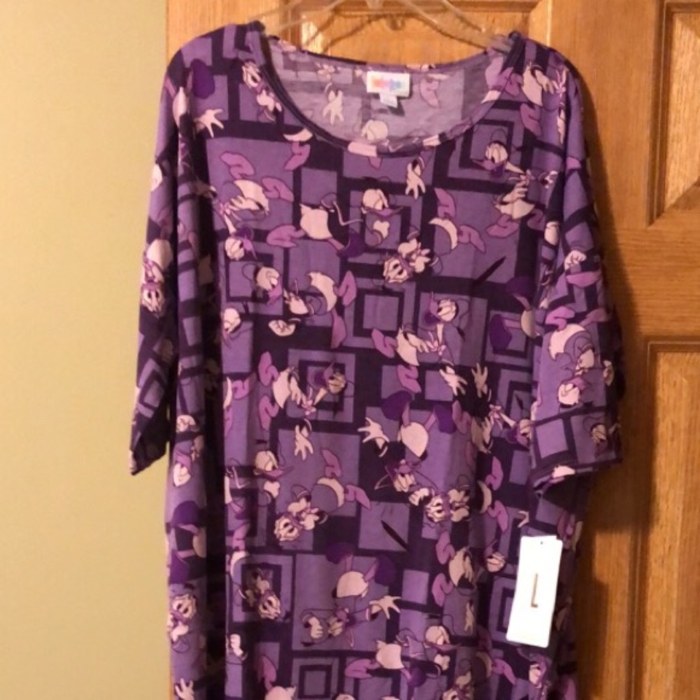 Lularoe Large Donald Duck Irma